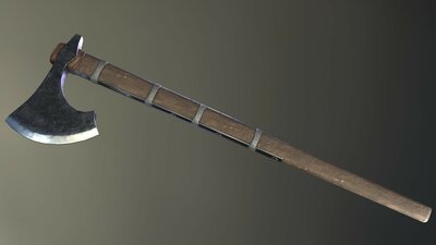 Medieval Ax Set 02 