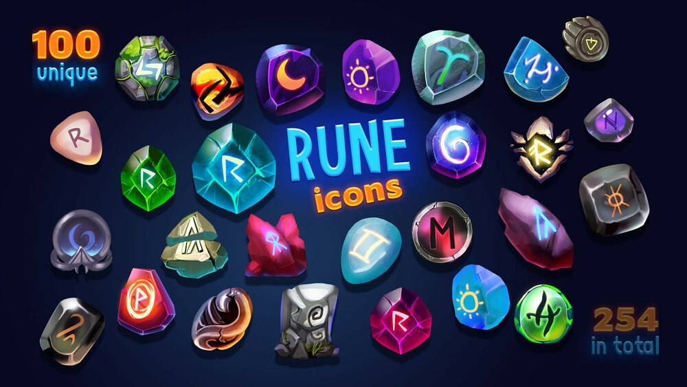 Fantasy Rune Icons 