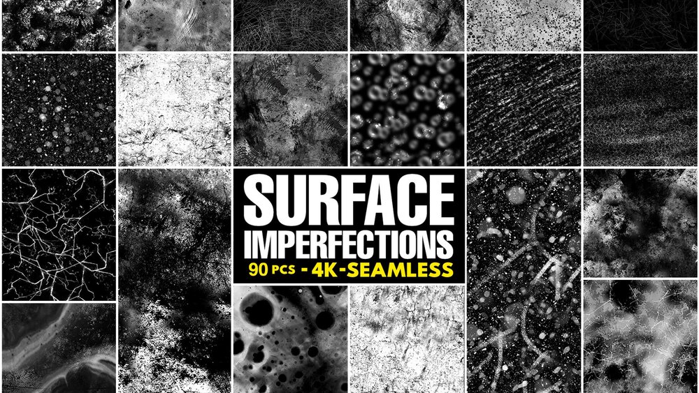 Surface Damages Texture Mega Pack - Imperfections 