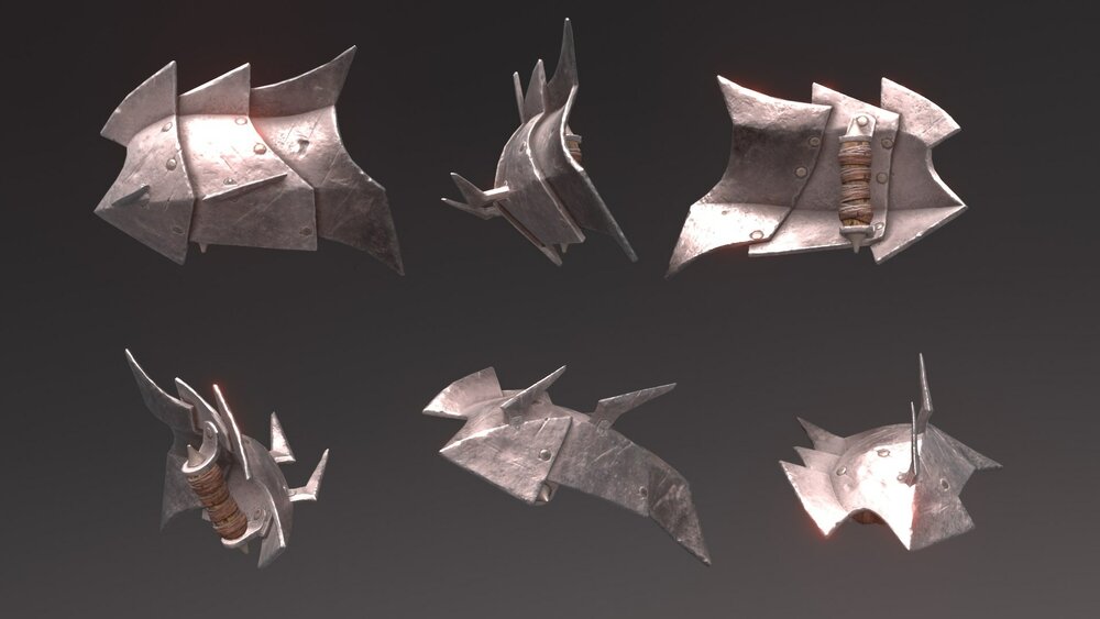 Fantasy Orc Weapon Set 