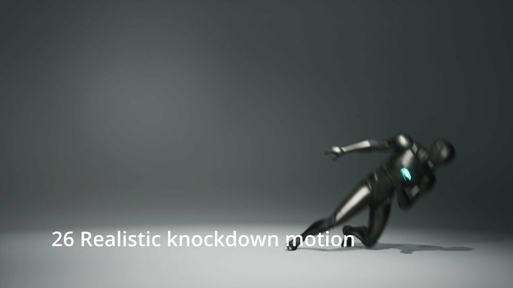 Realistic Knockdown Motion Pack 