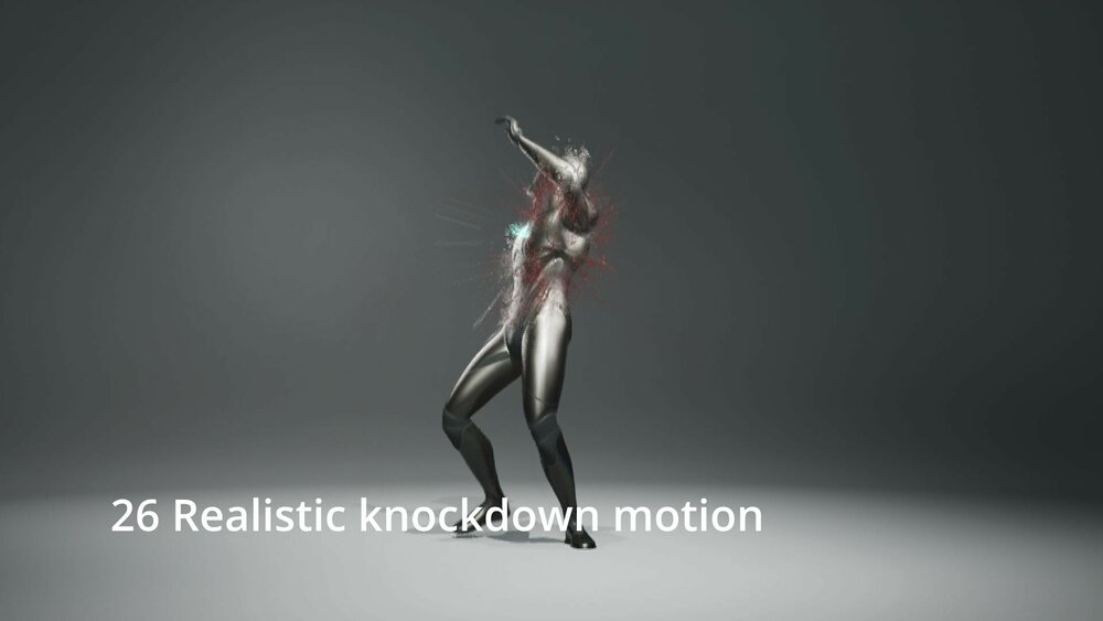 Realistic Knockdown Motion Pack 