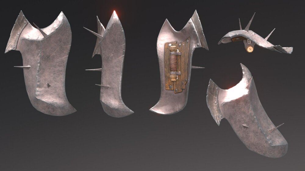 Fantasy Orc Weapon Set 