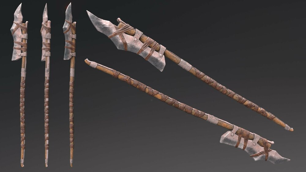 Fantasy Orc Weapon Set 