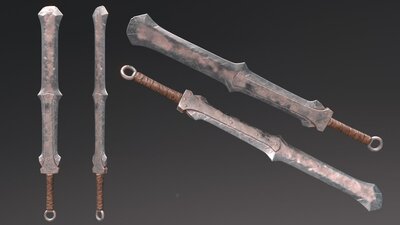 Fantasy Orc Weapon Set 