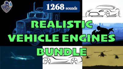 Realistic Vehicle Engine Sounds Bundle