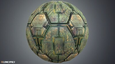 Sci-fi Vol.94 - Stylized Game Textures 