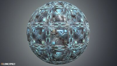 Sci-fi Vol.94 - Stylized Game Textures 