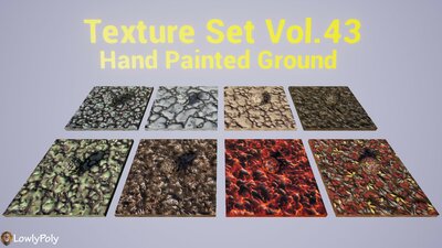 Ground Vol.43 - Hand Painted Textures 