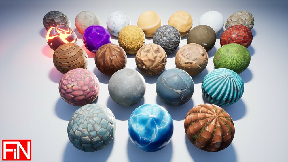 Stylised Materials Pack 