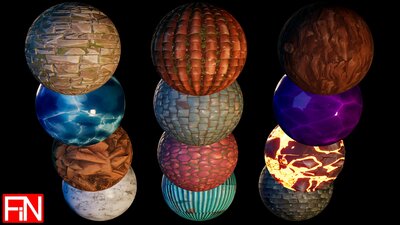 Stylised Materials Pack 