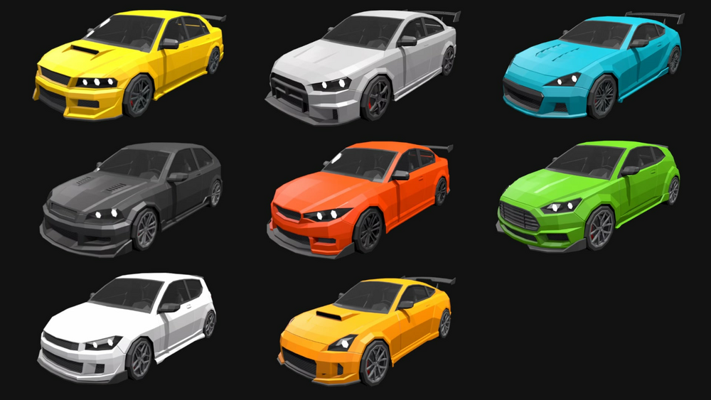 LOW POLY - Cars 