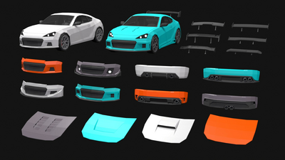 LOW POLY - Cars 