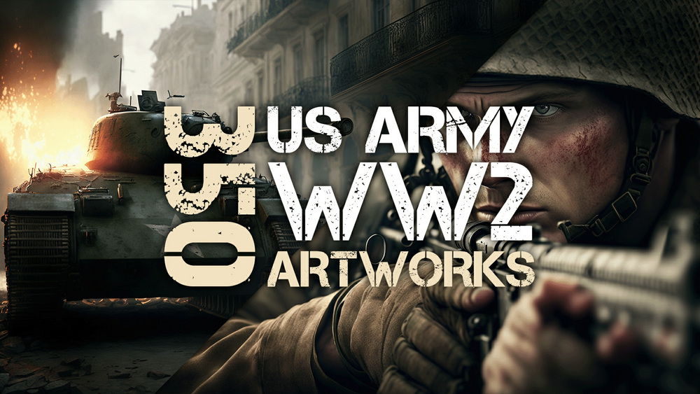 U.S Army WW2 Artworks 