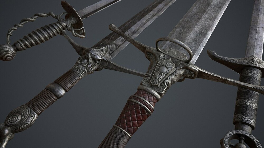 Fantasy War Swords 