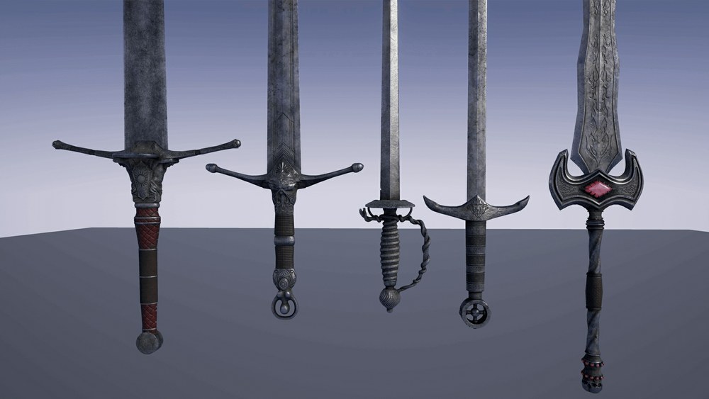 Fantasy War Swords 