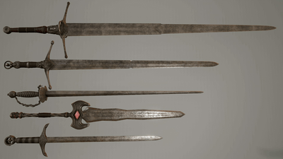 Fantasy War Swords 