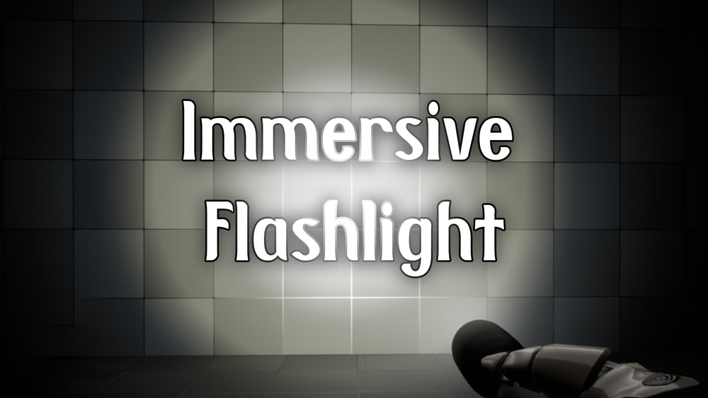 Immersive Flashlight Horror Character 