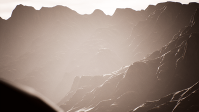 Rocky Mountains Landscape Heightmaps 