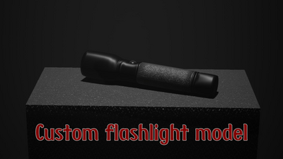 Immersive Flashlight Horror Character 