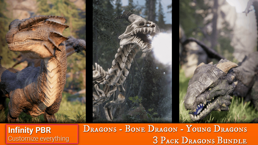 Infinity PBR - Dragons Bundle 