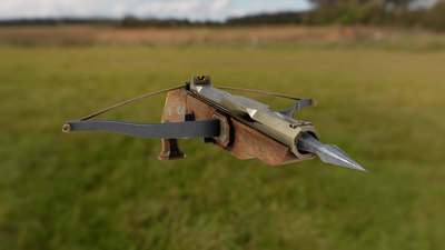 Animated Hand Crossbow 