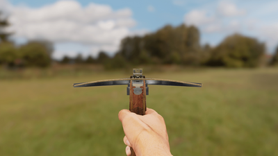 Animated Hand Crossbow 