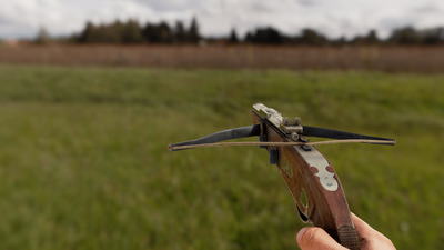 Animated Hand Crossbow 