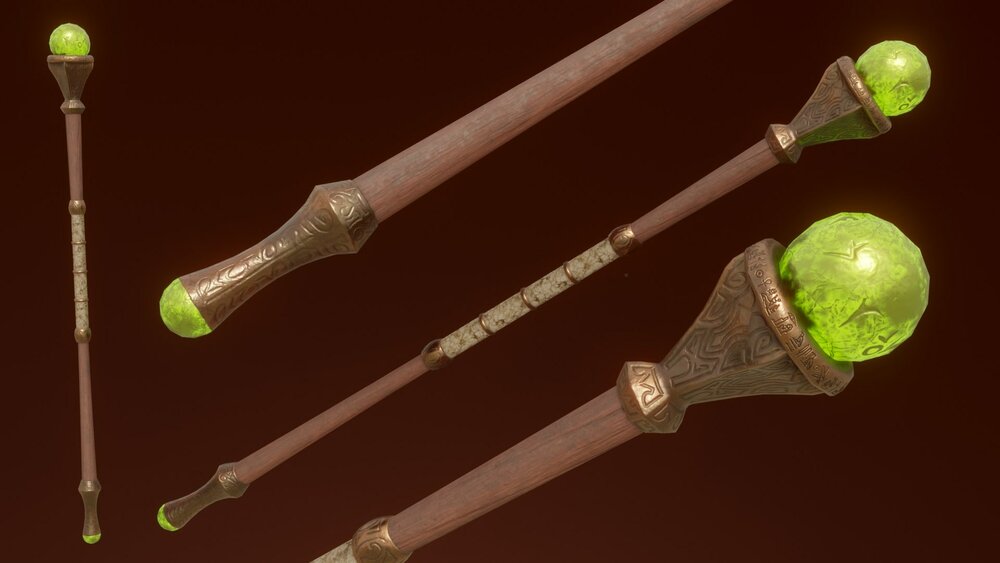 Copper Fantasy Weapon Set 