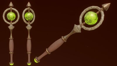 Copper Fantasy Weapon Set 