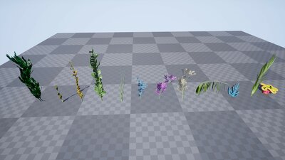 Sea Vegetation / 12 Assets 