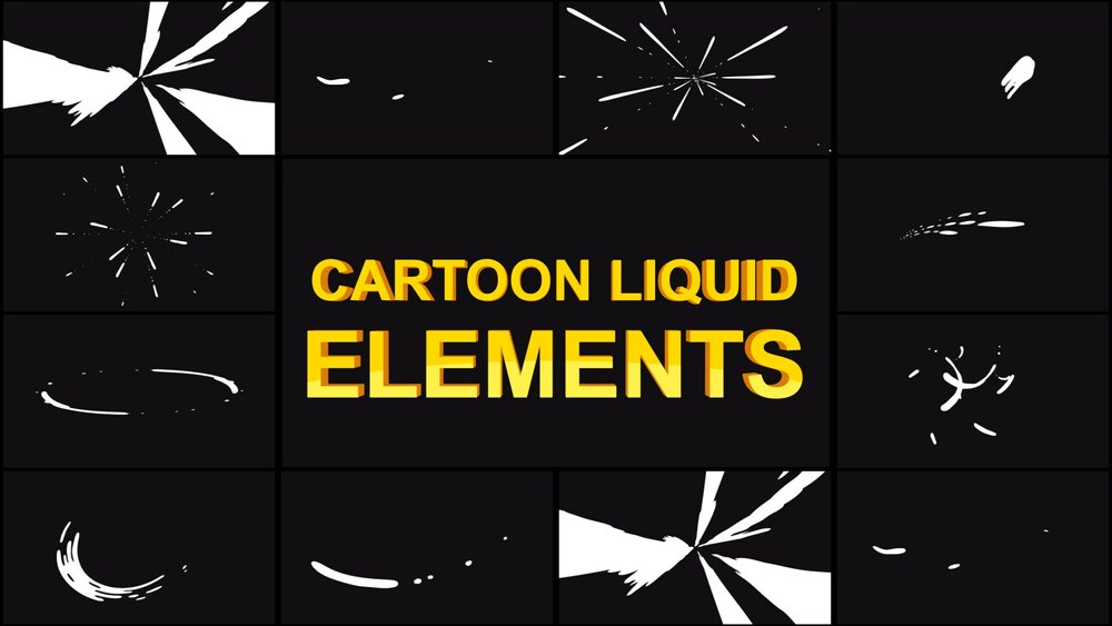 Cartoon Liquid 