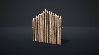 Palisade Walls and Barriers - v1 