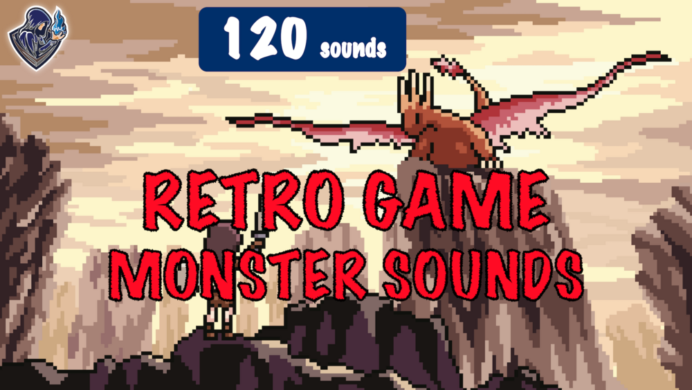 Retro Game Monster Sounds 