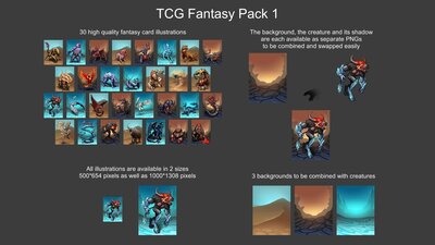 TCG Fantasy Pack 1 