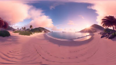 41 HDRI Tropical Beach - 8k 