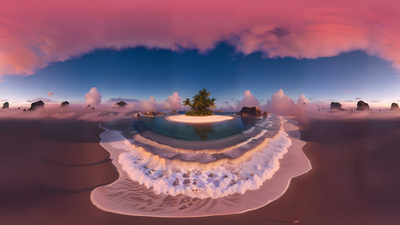 41 HDRI Tropical Beach - 8k 