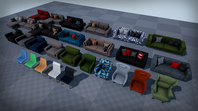 ArchiLab101 v.1 Furniture Pack 