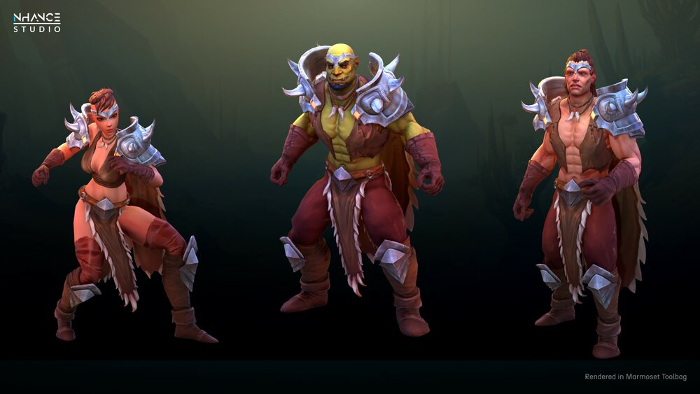 Stylized Barbarian Outfit 