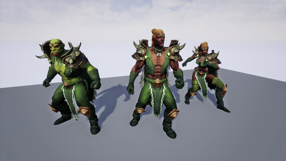 Stylized Barbarian Outfit 