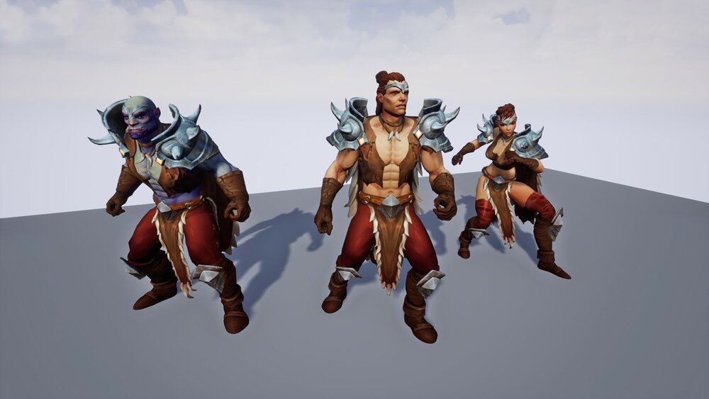 Stylized Barbarian Outfit 