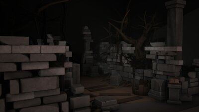 Stylized Ruins Props v.01 