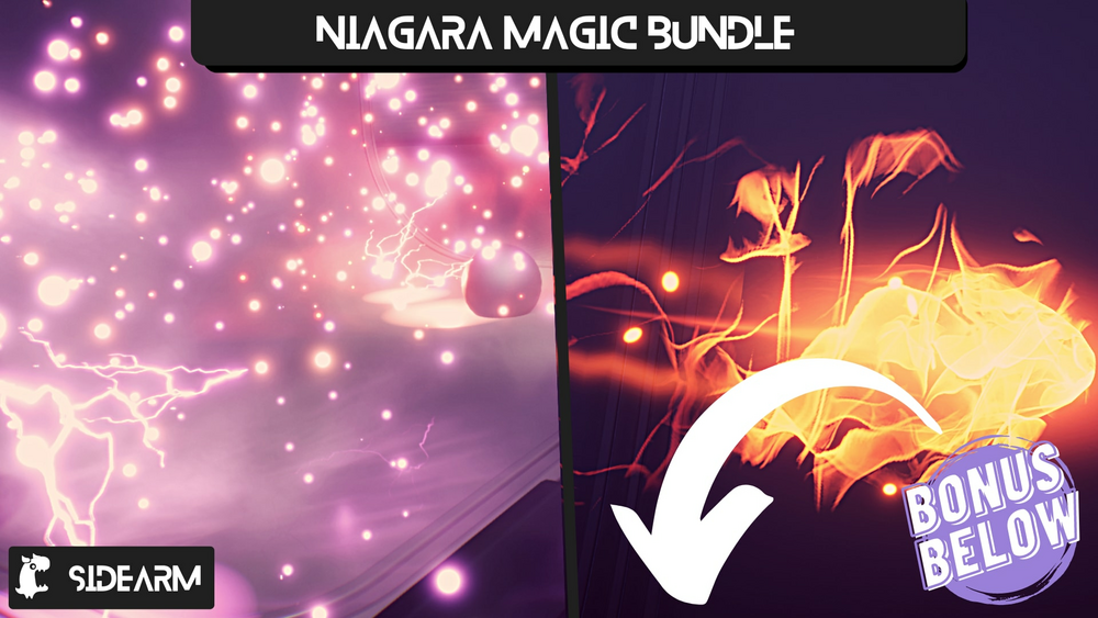 Niagara Magic VFX Bundle - Niagara Magic Projectiles - Niagara Magic AOE 