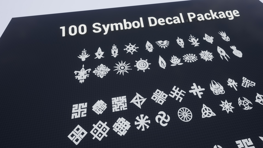 100+ Symbol Decal Package / AI SOURCES 