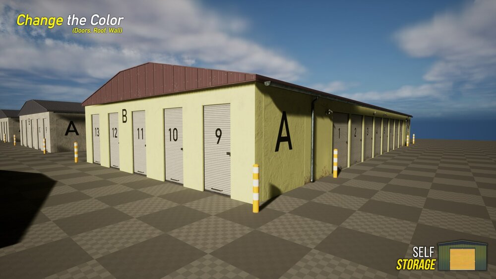 Modular Self Storage (exterior only) 