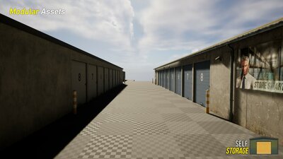 Modular Self Storage (exterior only) 