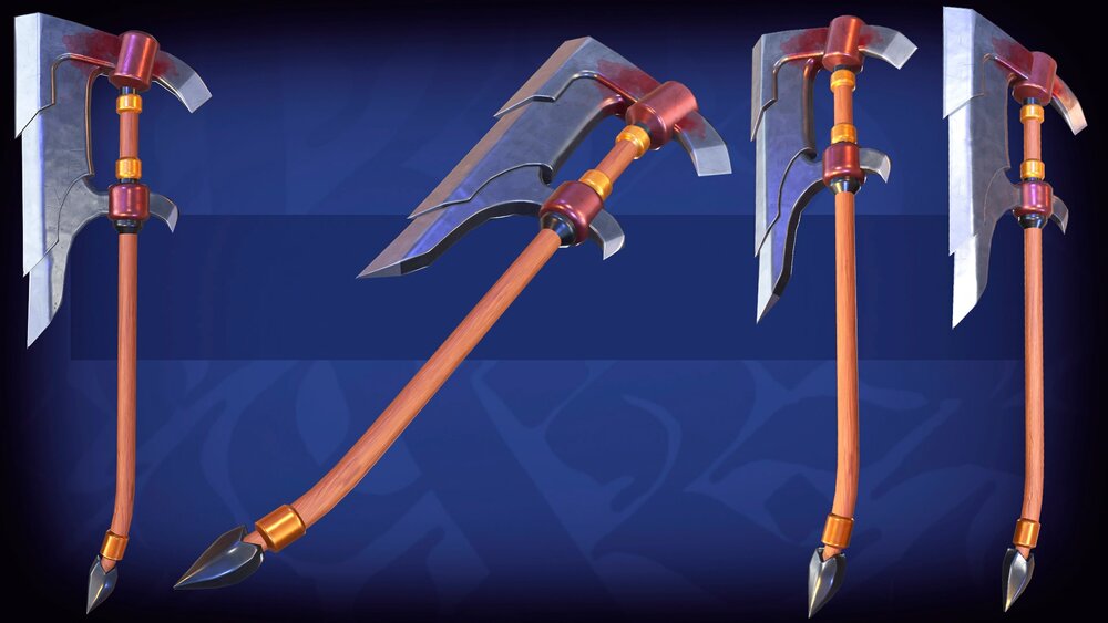 Stylized Axes PBR Asset Pack Vol.1 