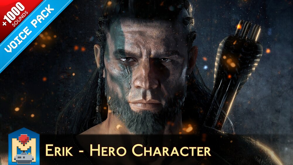 Erik - Hero Character Voice Pack 