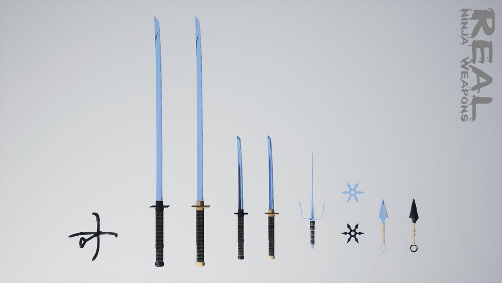 Real Ninja Weapons 