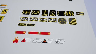 100+ Industrial Decal Package / AI SOURCES 